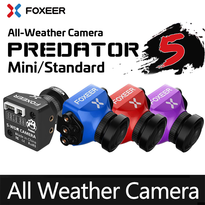 Foxeer Reaper Extreme 2.5W Vtx - Foxeer Predator V5 FPV caméra Drone