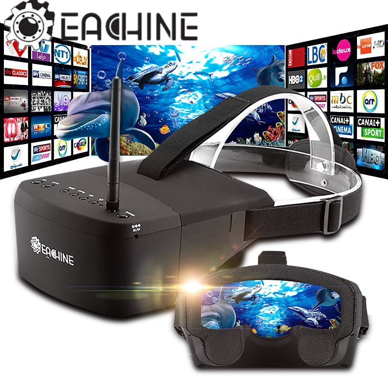 Eachine — lunettes vidéo EV800 - Skyzone Sky04O Pro Fpv Goggles avis et prix
